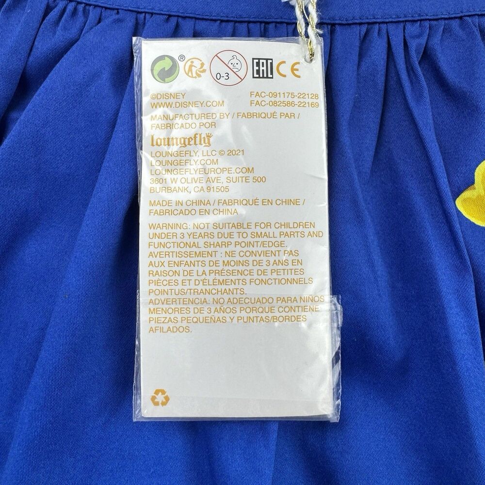 Disney Stitch Shoppe Loungefly Alice Caterpillar Dream Sandy Skirt M NWT Pin - Picture 8 of 16